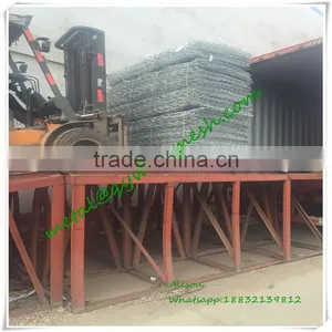 Qiangyu Galvanized Gabion Container Price / Gabion Box Factory / Gabion Factory thumbnail-1