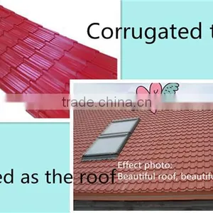 Ghana Popular RAL6005 Green Trapezodial Roofing Sheet 1025mm/ Full Hard Zinc Roofing Sheet/ Best Price Roofing Sheet thumbnail-1