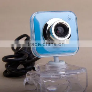 USB Clear Clip Portable Webcam Camera Web Cam for Desktop PC Laptop Website thumbnail-1