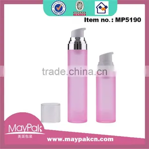 Wholesale High Quality Elegant Design Frosted 30ml 50ml Airless Pump Bottle thumbnail-1