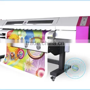 Dual Print Head DX5 1800mm High Quality Galaxy Eco Solvent Printer thumbnail-2