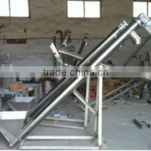U-shape Stainless Steel Screw Conveyor Used for Food Industry, SS304 Screw Conveyor thumbnail-2