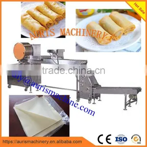 Factory Price Automatic Mini Spring Roll Making Machine/spring Roll Wrapper Making Machine thumbnail-5