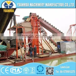 Bucket Chain Wheel Dredger and Dredger Ship for Gold Mining thumbnail-6