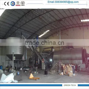 Economic Applicable Used Tires Refine To Oil Machinery By Pyrolysis Way 12-15 Tpd thumbnail-4