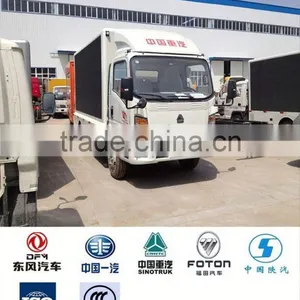 HOWO LED Advertising Truck,4x2 Outdoor Led Screen Mobile thumbnail-4