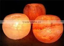 Himalayan Salt Tea Light Holders/Himalayan Salt Candle Holders/ Natural Salt thumbnail-1