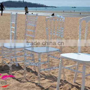 Wholesale Knock Down Style Clear Resin Chiavari Chair thumbnail-1