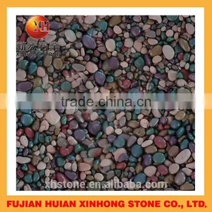 Green and Red Bulk Wholesale Tumbled Pebble Stone thumbnail-1