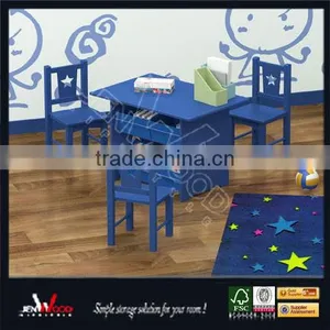 ECO Friendly Wooden Kids Study Table And Chair thumbnail-1