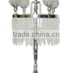 Crystal Centerpiece Candelabra for Wedding thumbnail-1