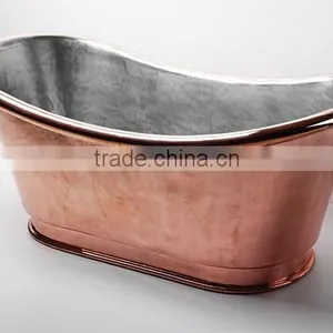 Actual Manufacturer of Solid Copper Bathtub thumbnail-1