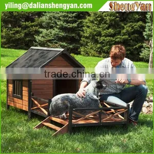 Large Dog Cage , Dog House With Porch. thumbnail-6