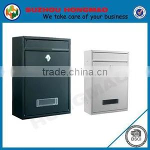 Classic Galvanized Steel Waterproof Mailbox thumbnail-1