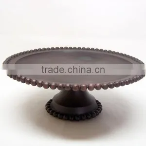 Aluminum Cake Stand,Metal Cake Stand,Designer Cake Stand,Antique Metal Cake Stand thumbnail-1