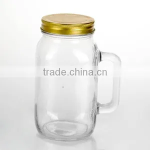 Water Bottles Drinkware Type and FDA,CE / EU,SGS Certification Glass Storage Jars thumbnail-3