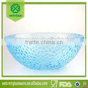 Antique Large Crystal Fruit Salad Bowl thumbnail-1