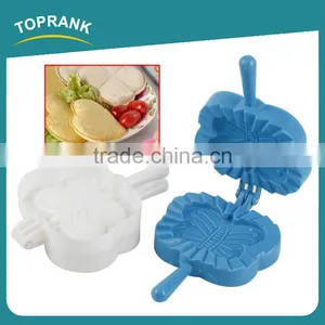 Toprank High Quality Cartoon Butterfly Shaped Plastic Sandwich Crust Cutter Bread Mold Cutter Bento Lunch Sandwich Cutter Mold thumbnail-1