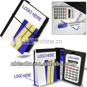 Promotion Notebook Calculator With Pen Holder thumbnail-1