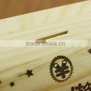 Printing Kinds of Style Wooden Popular Money Box thumbnail-3