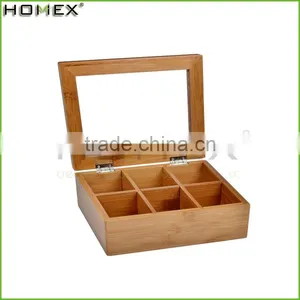 Custom Hot Sale Packaging Cardboard Bamboo Tea Box/Homex_Factory thumbnail-1