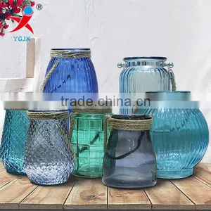 Transparent Glass Flower Vase/medium, Modern Technology Sitting Room Place Color Creative Decorative Floral Organ thumbnail-1