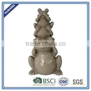 New Design Poly Resin Frog With Camera Figurine thumbnail-3