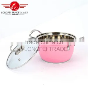Non-stick Stock Pot/soup Stock Pot/stainless Stee Colorful Stock Pot thumbnail-5