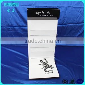 Wholesale Price 5,7 Tiers Stair Steps Acrylic Glasses Display Modern Rack , Acrylic Sunglasses Display Stand thumbnail-5
