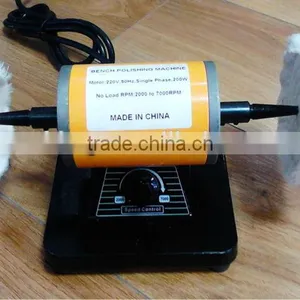 Power Hobby Mini Bench Polisher Buffer Machine Portable Electric Jewelry Making Tools thumbnail-1