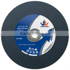 12''Flat Resin Bonded Reinforced Cutting Wheel for Metal thumbnail-1