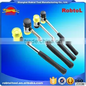 40mm Rubber Hammer Double Face Two Way Mallet Plastic Nylon Head thumbnail-1