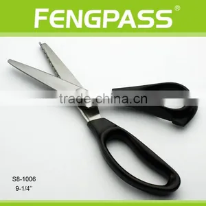 S8-1006 26.5cm 2Cr13 Stainless Steel Blade With PP+TPR Plastic Comfortable Handle Tailor Scissors thumbnail-2