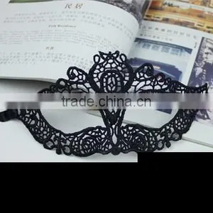 Sexy Black Lace Eyes Mask for Masquerade Party thumbnail-5