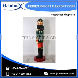 Automotive Lacquer Finish 6.5FT Fiberglass Nutcracker King thumbnail-6