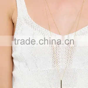 Tribal Woven Floral Crochet Crop Top thumbnail-3