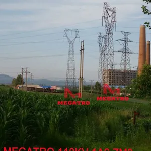 MEGATRO 110KV 1A6 ZM3 Suspension Transmission Tower thumbnail-1