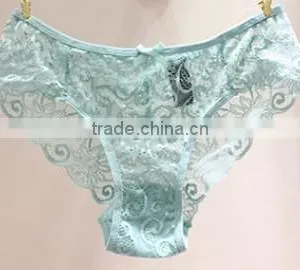Sexy Transparent Ladies Underwear Cotton Lace Panties/women in Transparent Underwear thumbnail-5