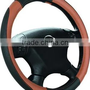 Novelty Design Popular PU Car Steering Wheel Cover thumbnail-3