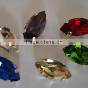 Garment Beads With Metal Sew on Clothings thumbnail-1