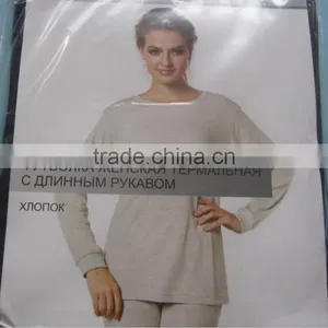14060114 Ladies Undershirt and Underpants Stock, Cheap Underwear Stock, thumbnail-1