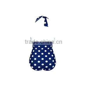 Elegant Inspired Retro Vintage One Piece Pin Up Monokinis Swimsuit thumbnail-4