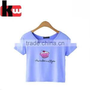 Fashion Design Custom Print Women T Shirt thumbnail-1