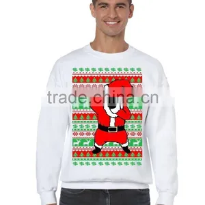 Wholesale Ugly Christmas Hand Knitting Cotton Pullover Sweater Designs thumbnail-2