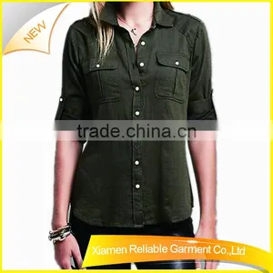 New Fashion Dress Cotton Blank T-shirt Dress With Pockets Clothes From China thumbnail-1