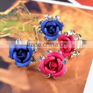 Fashion Rose Trendy Diamond Earrings for Women thumbnail-2