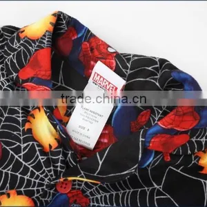 Spider Man Printing Fire Prevention Sleep Wear Kids Sleeping Wear thumbnail-3