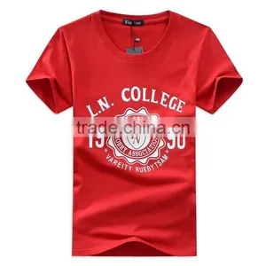 Top Quality Wholesale 100% Cotton T Shirt For Men thumbnail-4