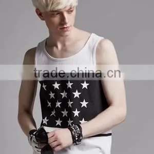 2016 New Fashion Tops Custom Men Printing Tank Top thumbnail-1