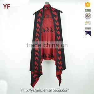 2016 New Designs Women Knit Ladies Poncho thumbnail-1